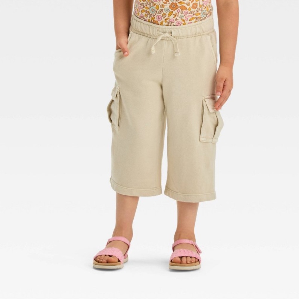 Toddler Girls' Cat & Jack Terry Pants